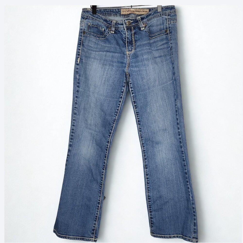 Nine West Vintage America Mid Rise Bootcut Jeans Size 10